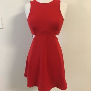 Express little red dress